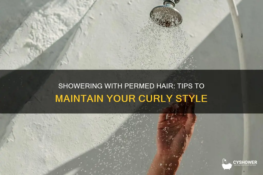 can i shower my perm hair