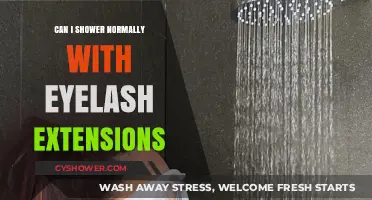 Showering with Eyelash Extensions: Tips for Safe, Normal Routine