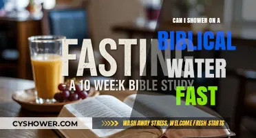 Biblical Water Fasting and Showering: What the Scriptures Say