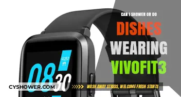 Showering or Doing Dishes with Vivofit 3: Waterproof Tips