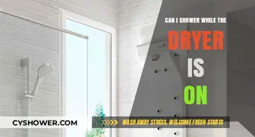 Showering Safely: Can You Shower While the Dryer Runs?