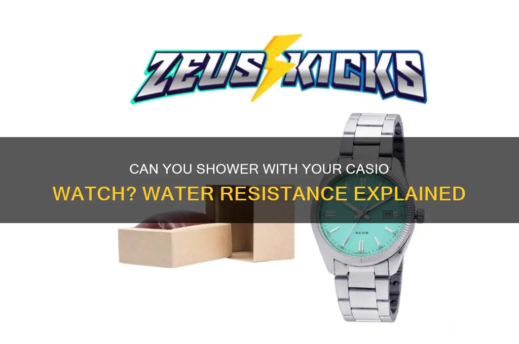 can i shower wigh my casio watch