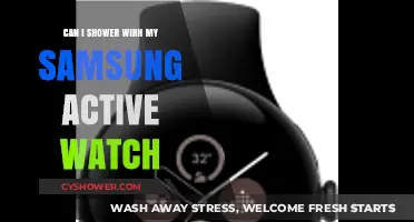 Showering with Your Samsung Active Watch: Safe or Risky?