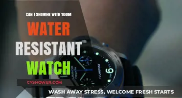 Showering with a 100m Water-Resistant Watch: Safe or Risky?