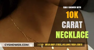 Showering with 10K Gold: Safe or Risky for Your Necklace?