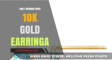 Showering with 10K Gold Earrings: Safe or Risky Practice?