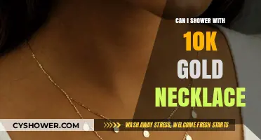 Showering with 10K Gold Necklace: Safe or Risky Practice?