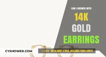 Showering with 14K Gold Earrings: Safe or Risky Practice?