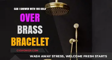 Showering with 18K Gold Over Brass Bracelets: Safe or Risky?