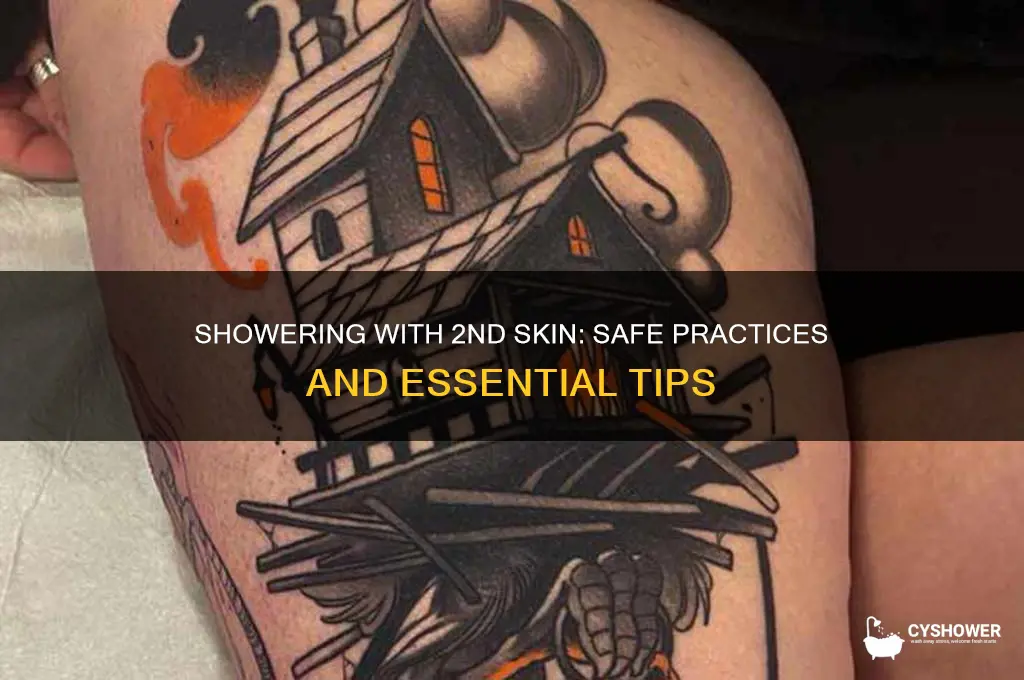 can i shower with 2nd skin