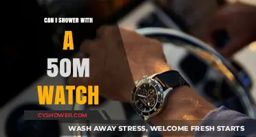 Showering with a 50m Watch: Safe or Risky Move?