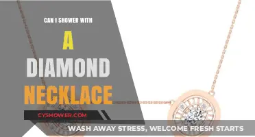 Showering with a Diamond Necklace: Safe Practice or Risky Move?