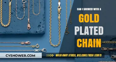 Showering with Gold-Plated Jewelry: Safe or Risky for Your Chain?