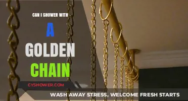 Showering with a Golden Chain: Safe Practice or Risky Move?