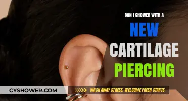 New Cartilage Piercing Care: Showering Tips and Best Practices