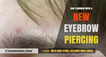New Eyebrow Piercing Care: Showering Tips and Healing Advice