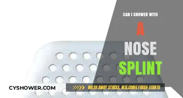 Showering with a Nose Splint: Tips and Precautions for Safe Healing