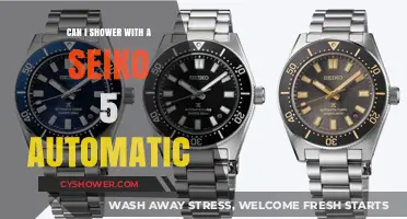 Showering with a Seiko 5 Automatic: Water Resistance Explained