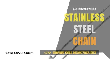 Showering with Stainless Steel Chains: Safe or Risky Practice?