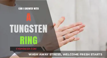 Showering with a Tungsten Ring: Safe Practice or Risky Move?