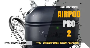 Showering with AirPods Pro 2: Waterproof or Risky Move?