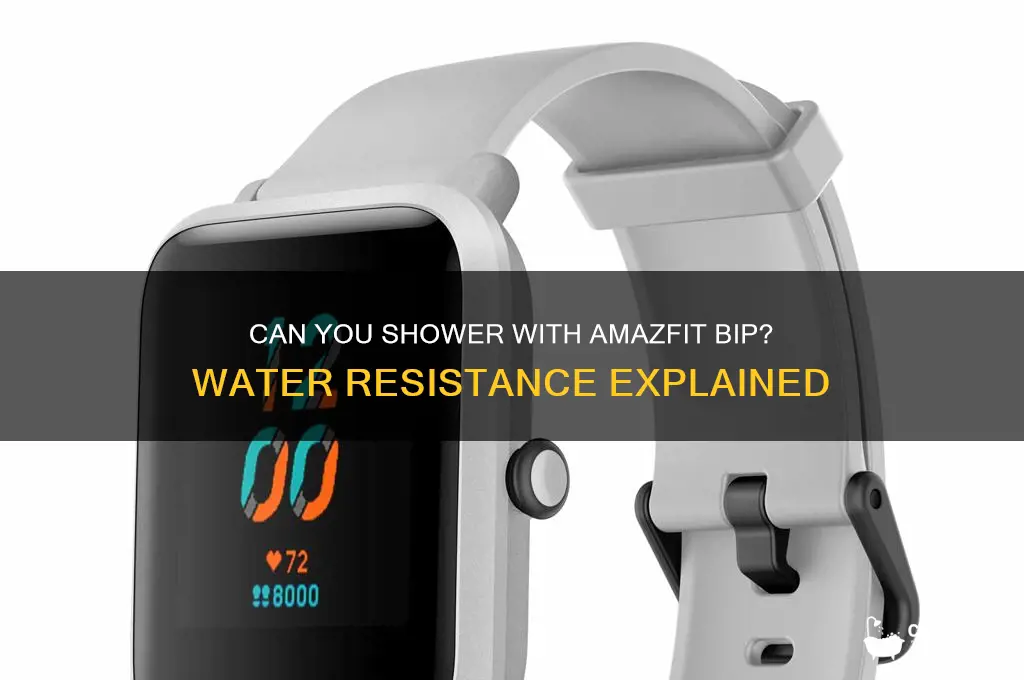 can i shower with amazfit bip