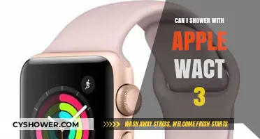 Showering with Apple Watch 3: Waterproof or Risky Move?