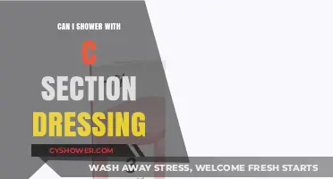 Post-C-Section Shower Guide: Can You Shower with Dressing On?