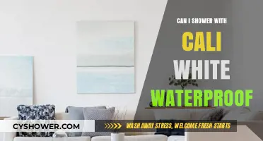 Showering with Cali White Waterproof: Safe or Risky?