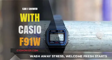 Can You Shower with Casio F91W? Water Resistance Explained