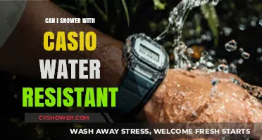 Can You Shower with a Casio Water-Resistant Watch? Find Out!