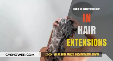 Showering with Clip-In Hair Extensions: Tips and Best Practices