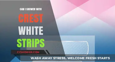 Showering with Crest White Strips: Safe Practice or Risky Move?