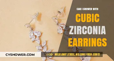 Showering with Cubic Zirconia Earrings: Safe or Risky?