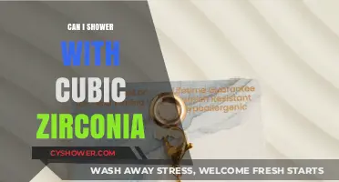 Showering with Cubic Zirconia: Safe Practices and Care Tips