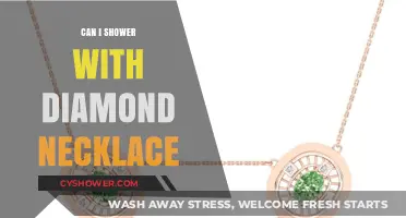 Showering with a Diamond Necklace: Safe Practice or Risky Move?