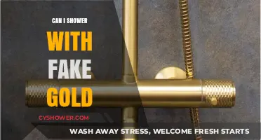 Showering with Fake Gold: Will It Tarnish or Stay Shiny?