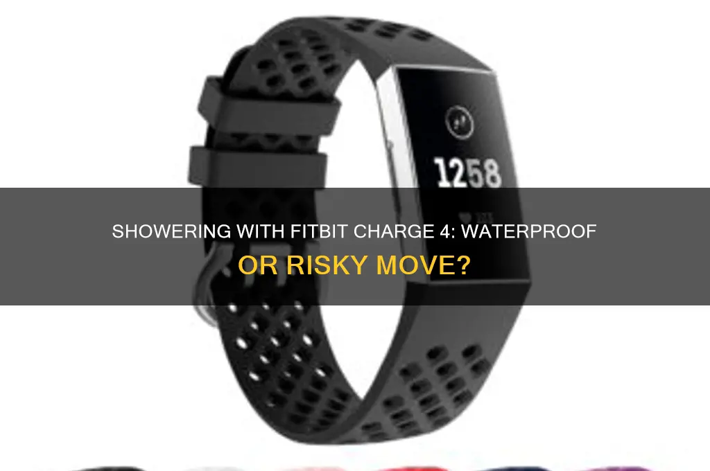 can i shower with fitbit charge 4