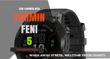 Showering with Garmin Fenix 5: Waterproof or Risk?