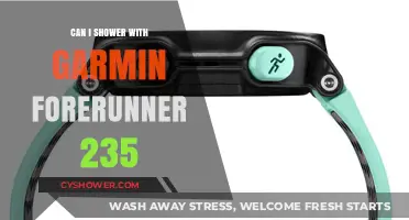 Showering with Garmin Forerunner 235: Water Resistance Explained