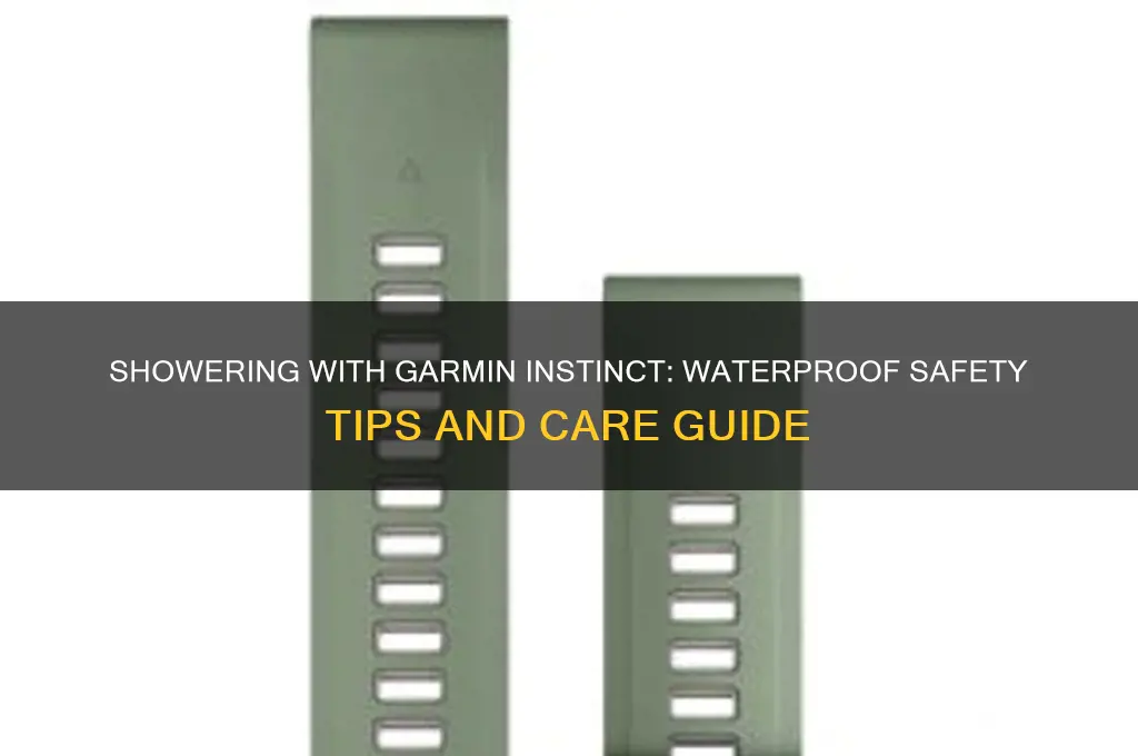 can i shower with garmin instinct