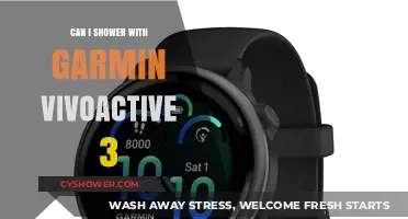 Showering with Garmin Vivoactive 3: Waterproof or Risky?