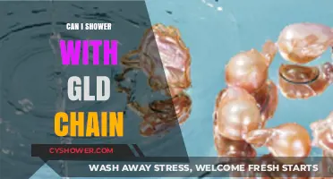 Showering with Gold Chains: Safe Practice or Risky Habit?