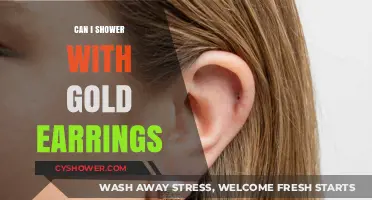 Showering with Gold Earrings: Safe Practice or Risky Habit?