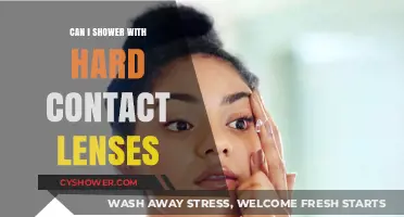 Showering with Hard Contact Lenses: Safe Practice or Risky Move?