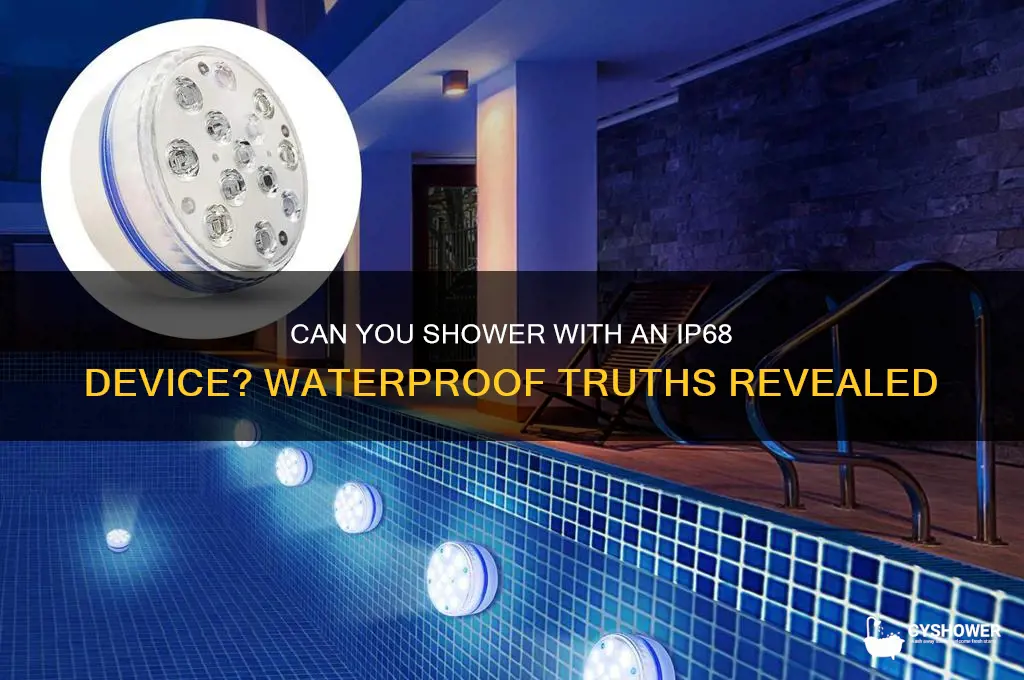 can i shower with ip68