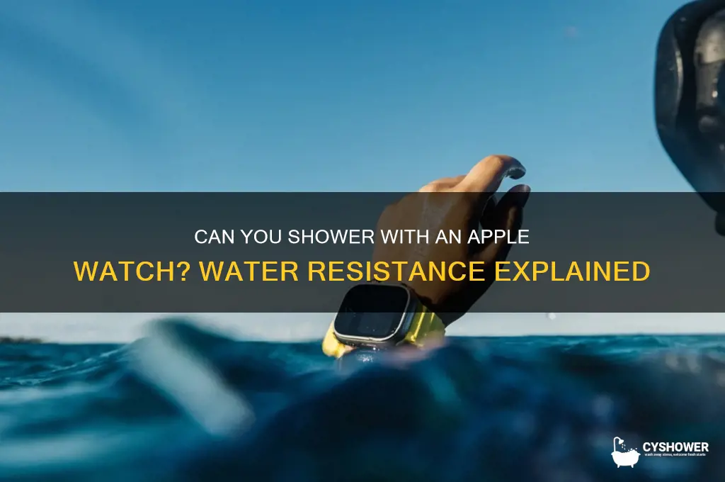 can i shower with iwatch