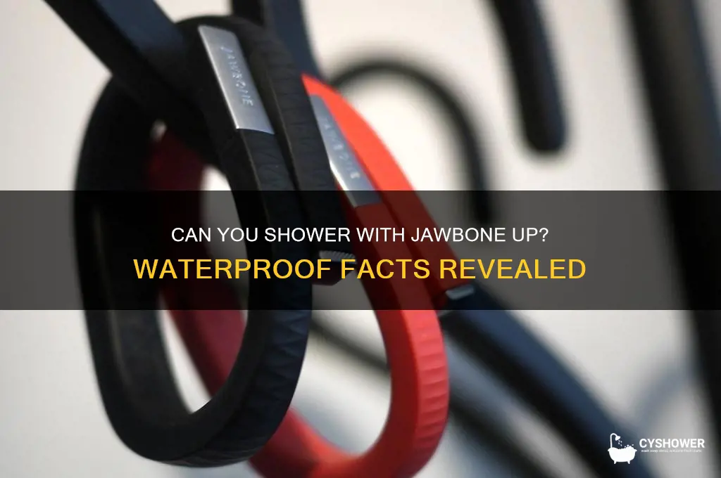 can i shower with jawbone up