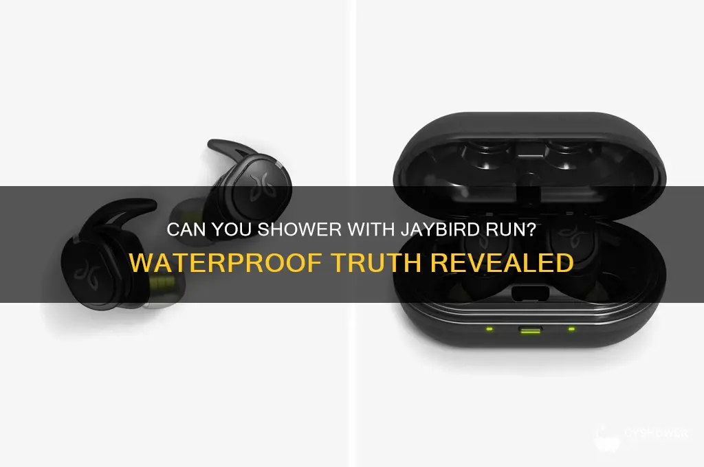 can i shower with jaybird run