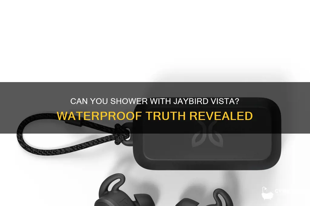 can i shower with jaybird vista